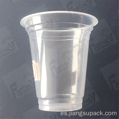 Pet Bebidas frías Copa tazas desechables con tapas